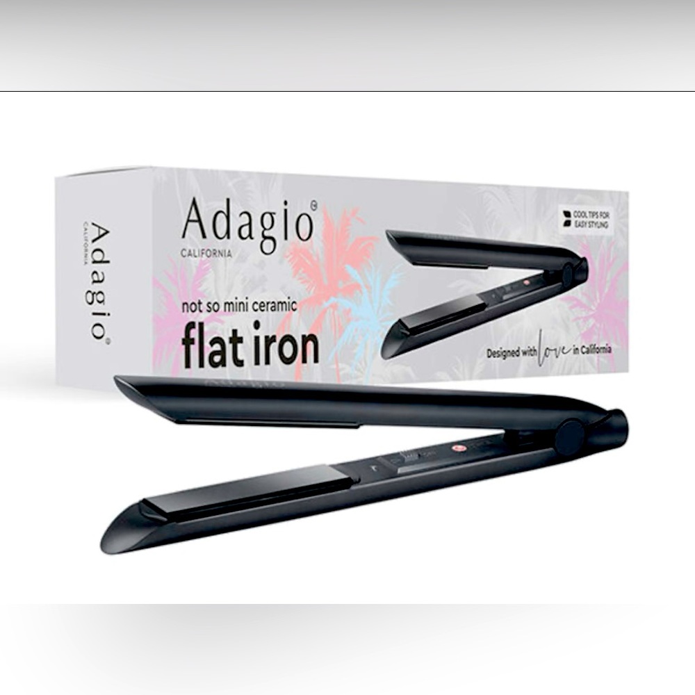 Adagio - Not so mini ceramic flat iron